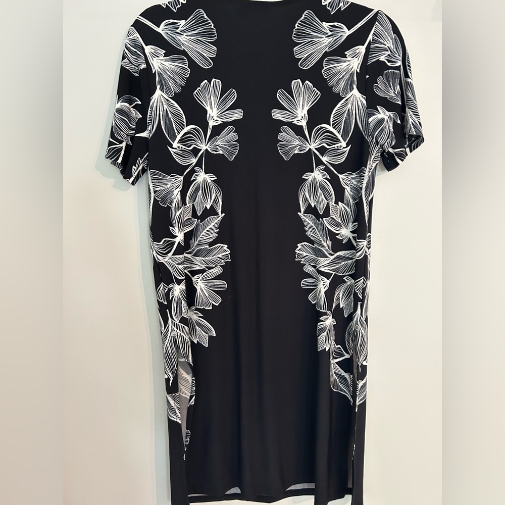 cute split side tunic length shirt